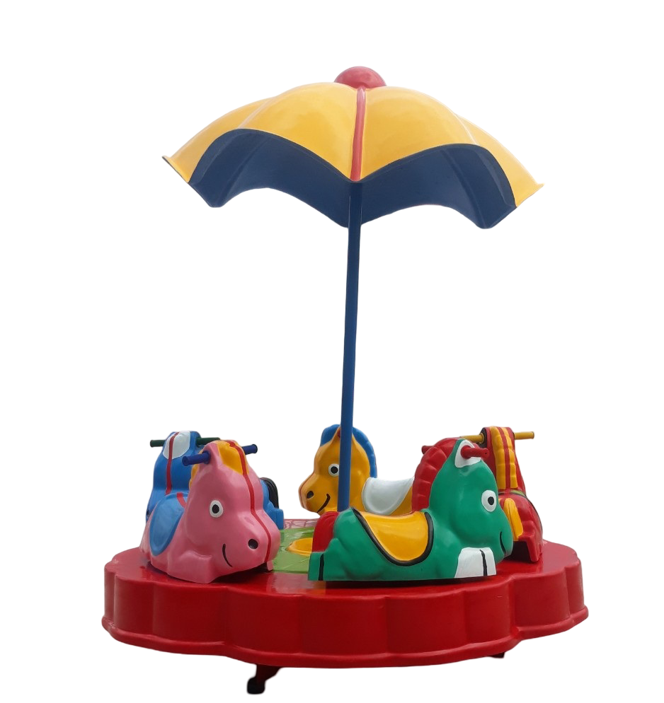 Đu quay mâm 5 con ngựa_DQ 010