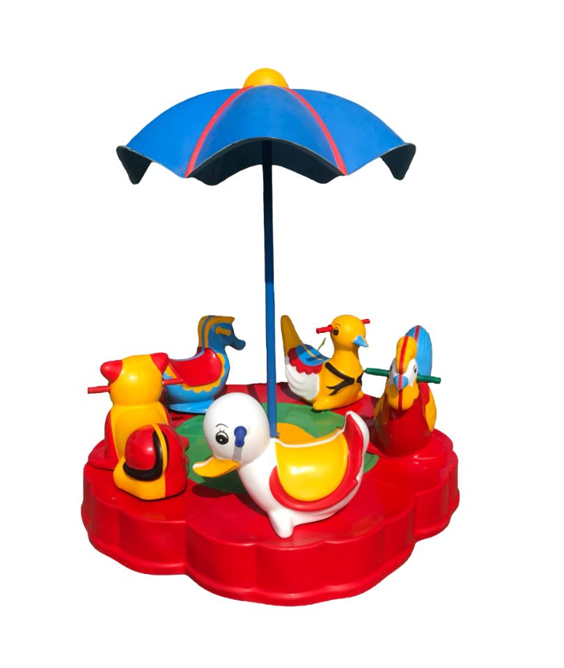 Đu quay mâm 5 con thú_DQ 012