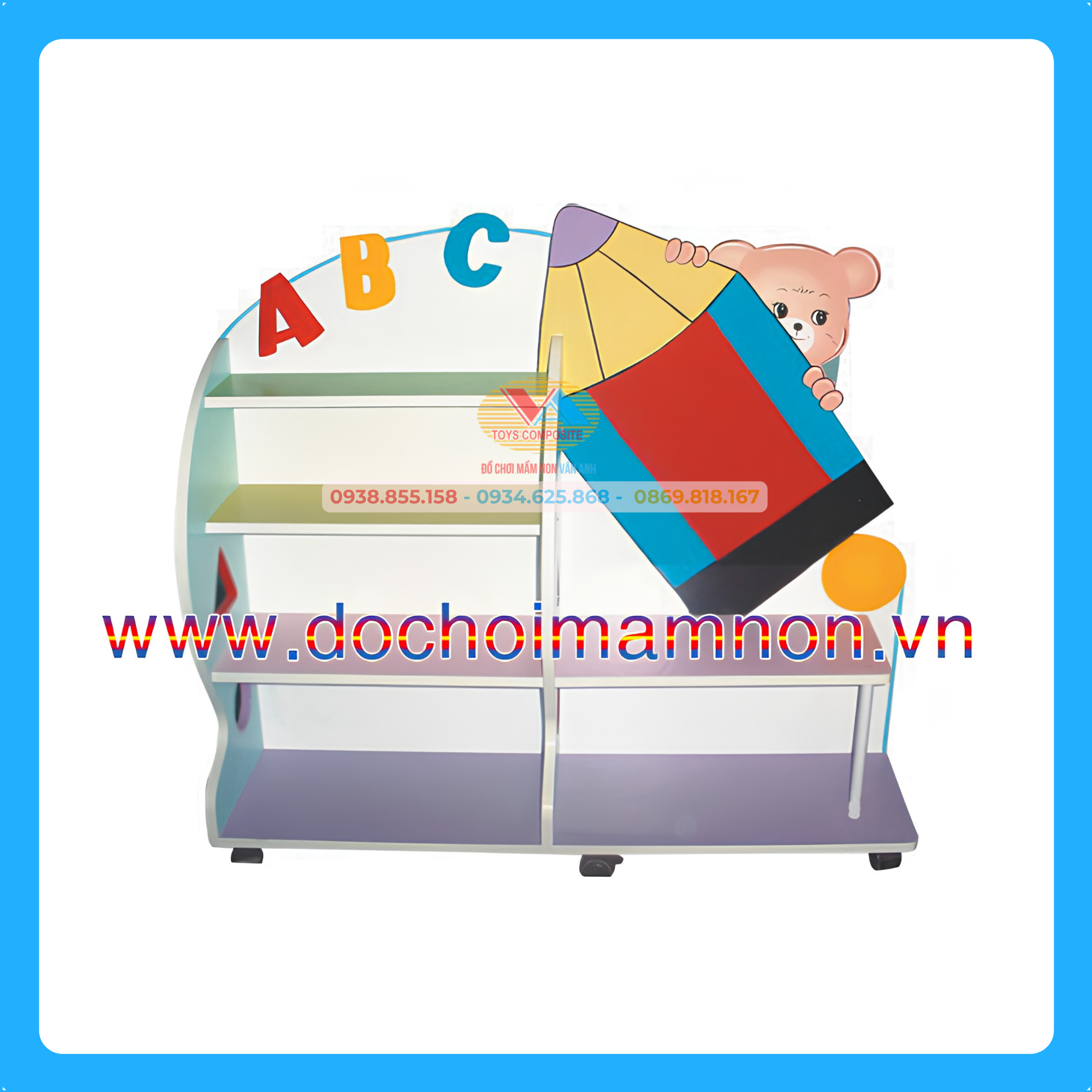 Kệ Toán Nỉ ABC_KG 002
