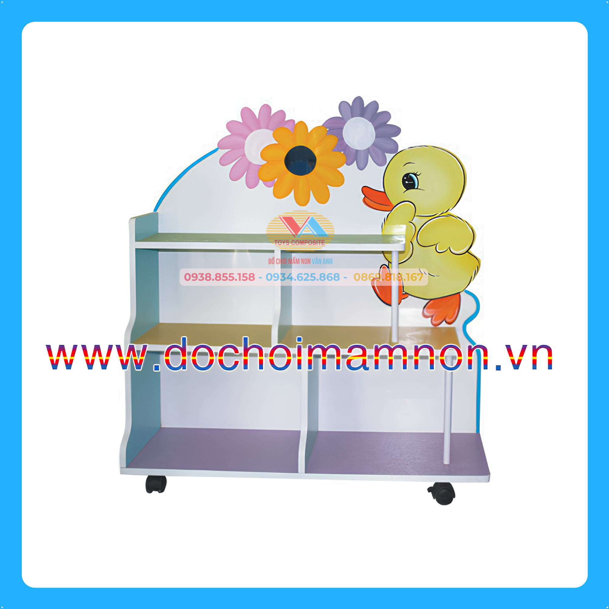 Kệ Góc Chơi Con Vịt_KG 004