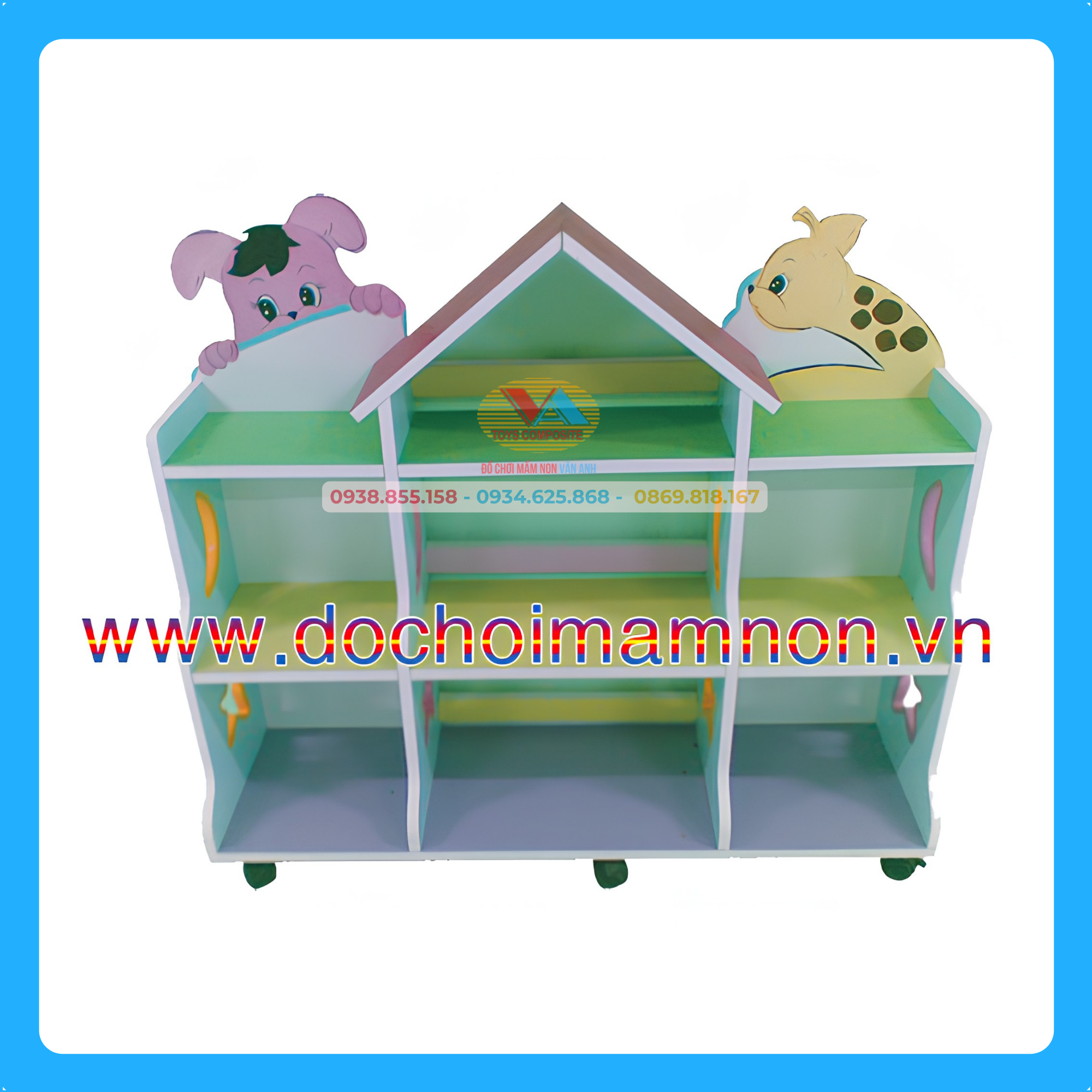 Kệ Góc Chơi Con Heo_KG 010
