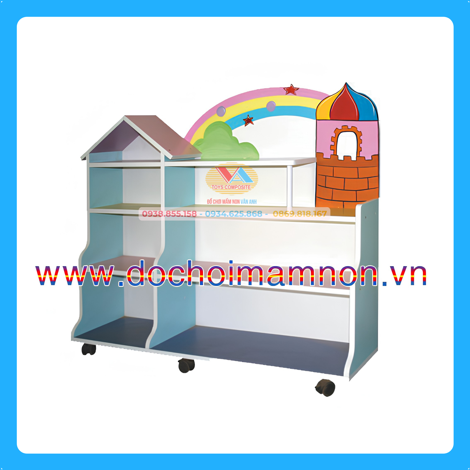Kệ lớp học Cầu Vồng_KG 011
