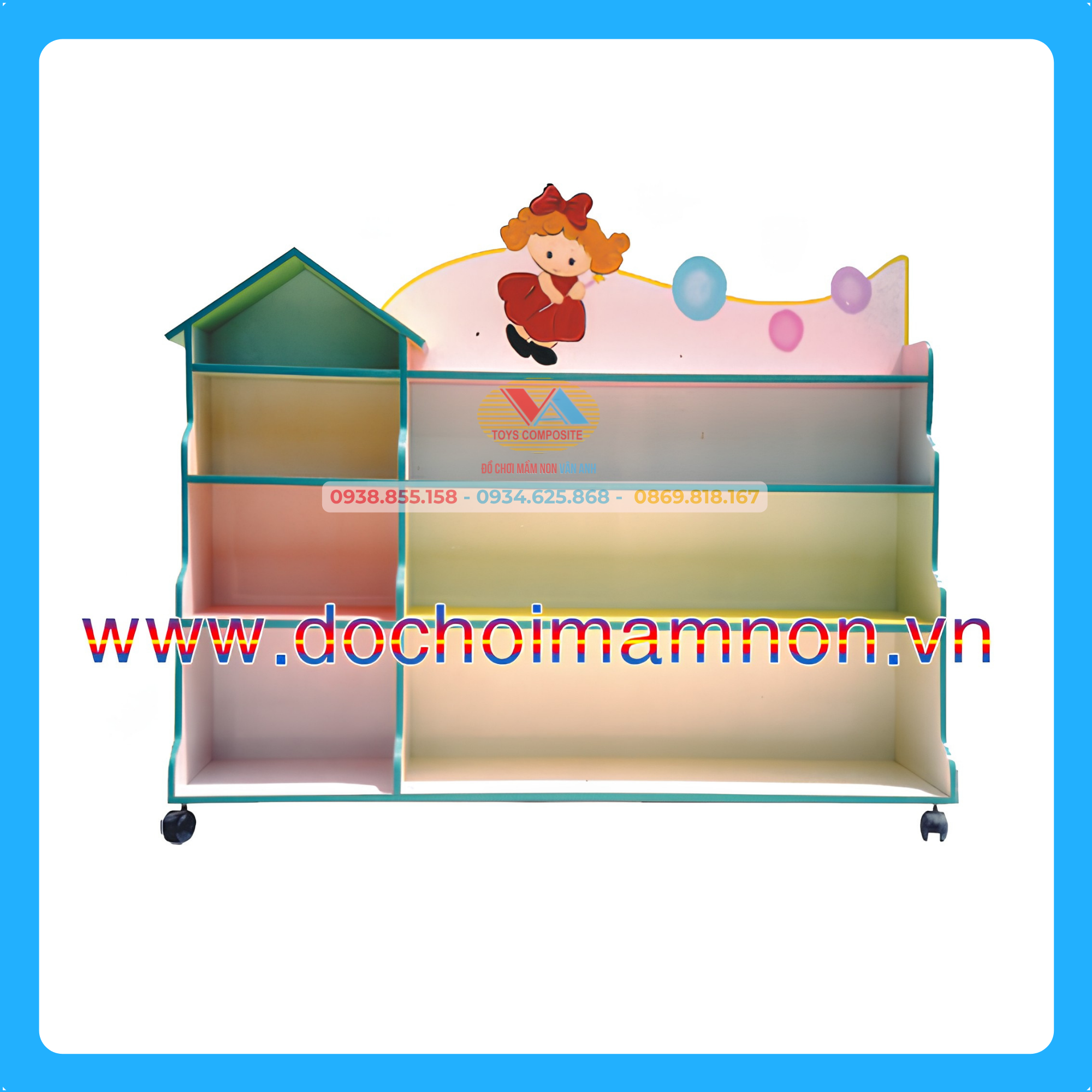 Kệ Cô Bé Tóc Xù_KG 014