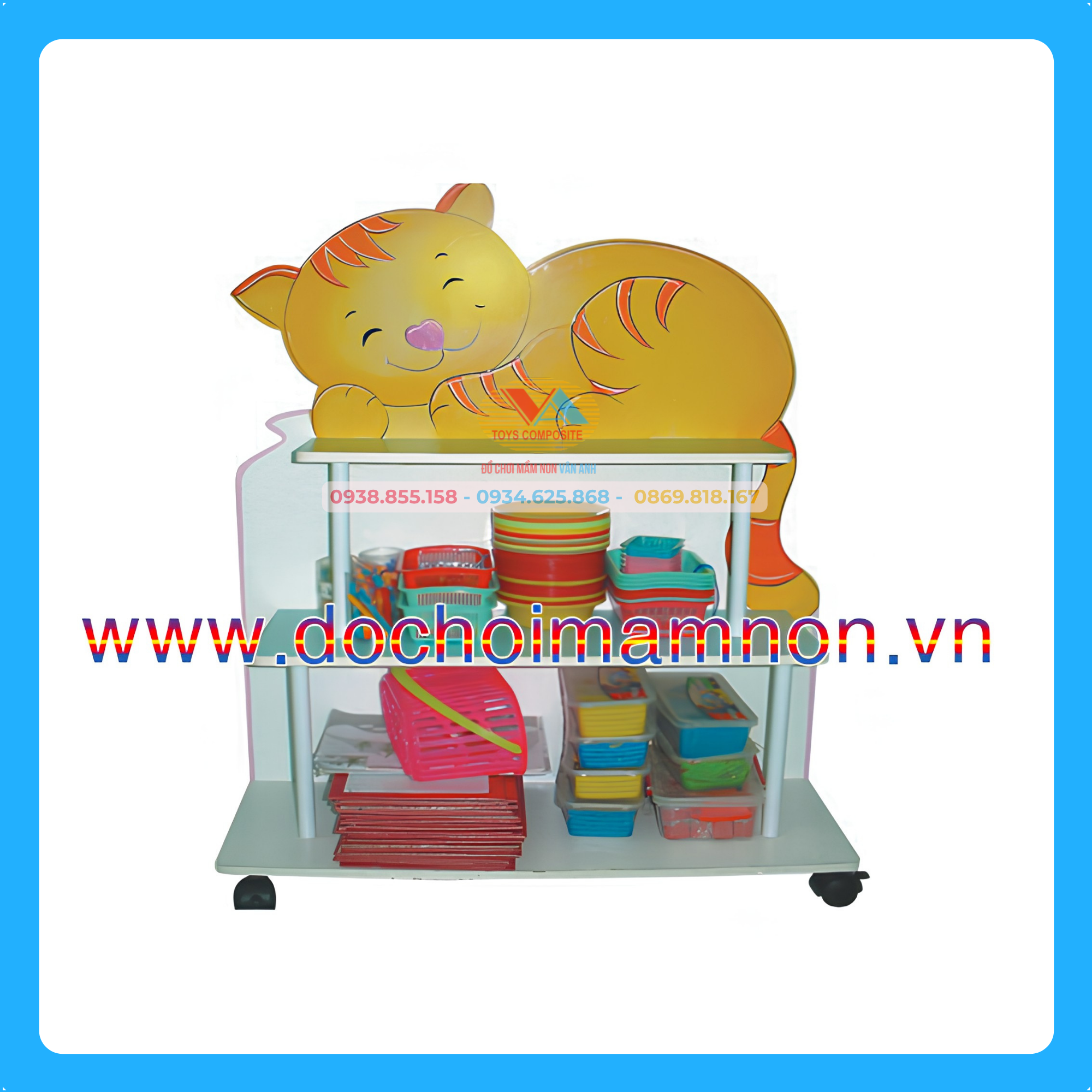 Kệ Đồ Chơi Con Mèo_KG 016