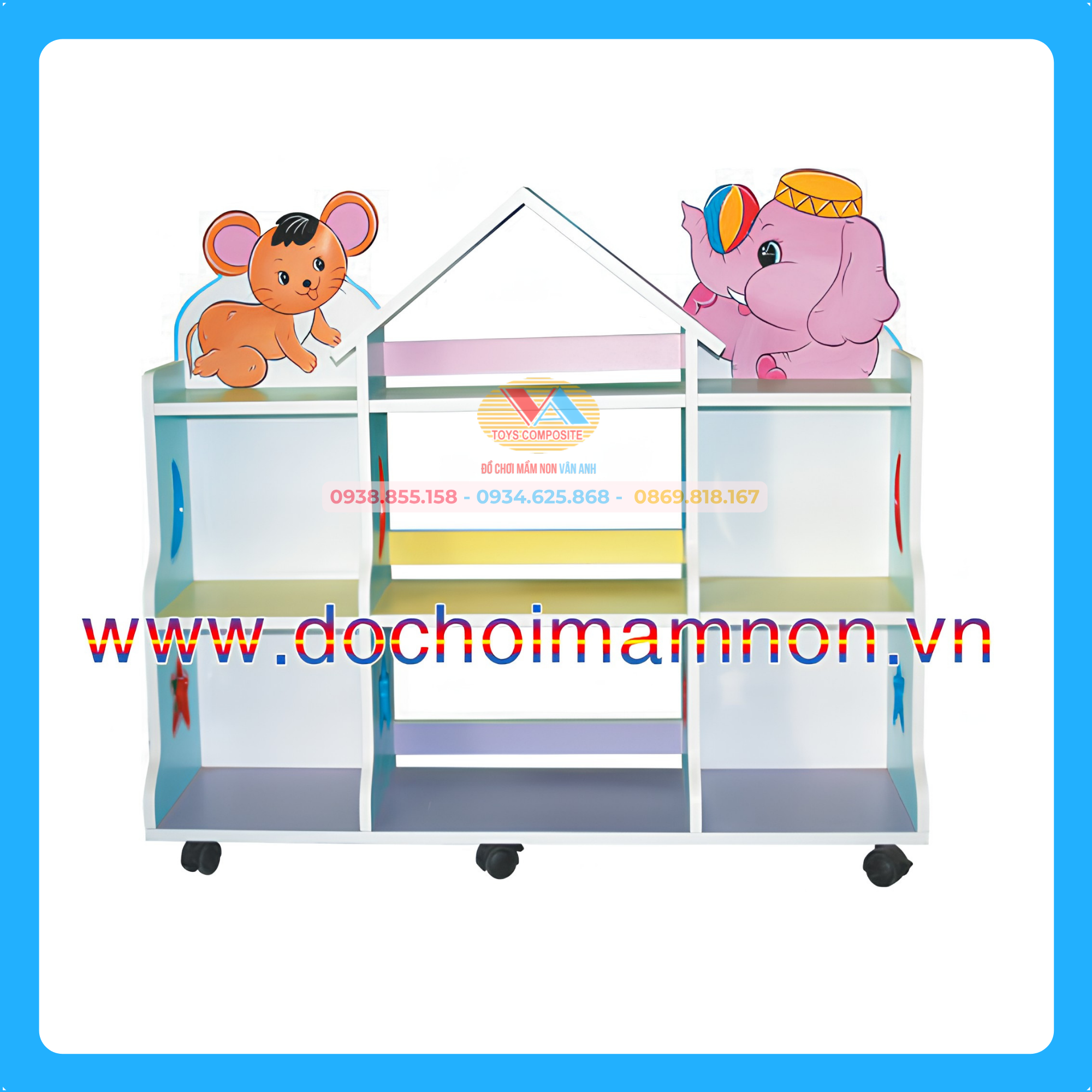 Kệ Lớp Học Con Voi_KG 023