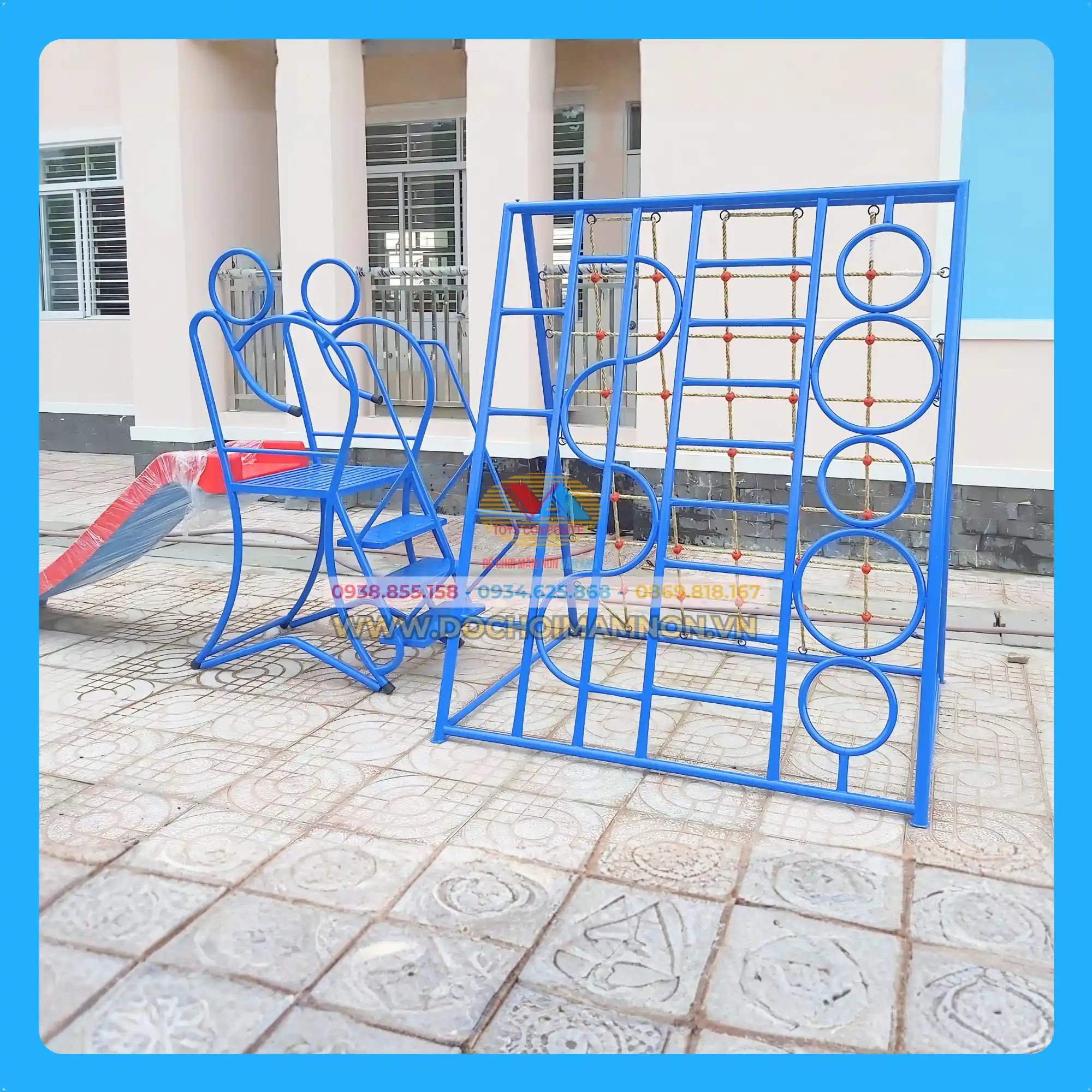 Thang Leo Cầu Trượt Cá Heo_TL 011