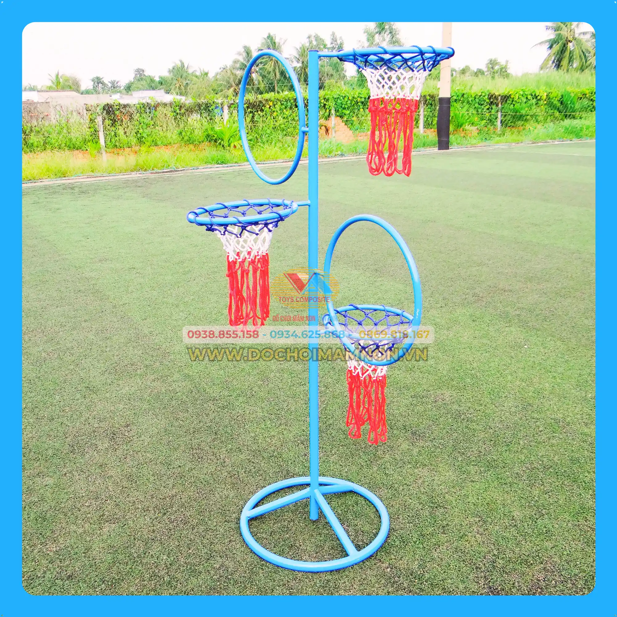 Cột bóng rổ 3 vòng_TL 035