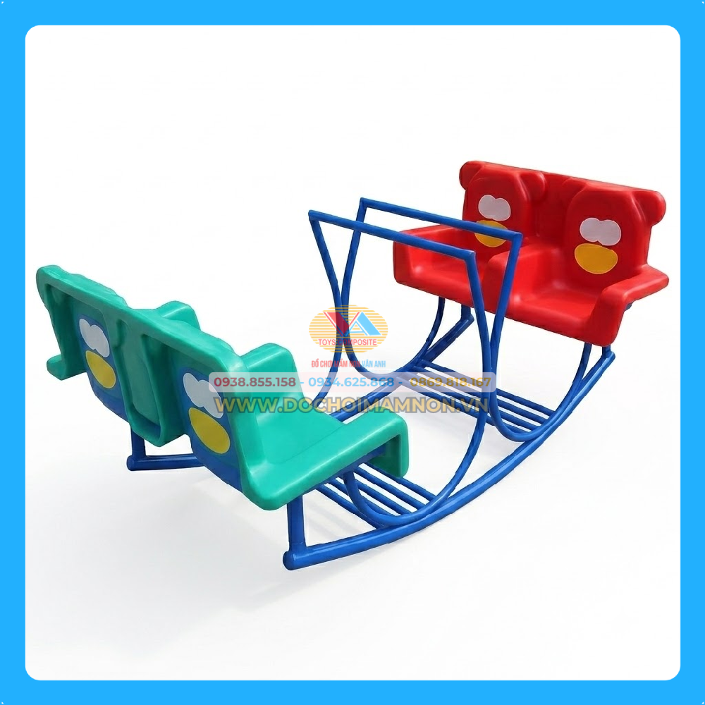 Bập bênh 4 ghế gấu_BB 015 – ảnh 2