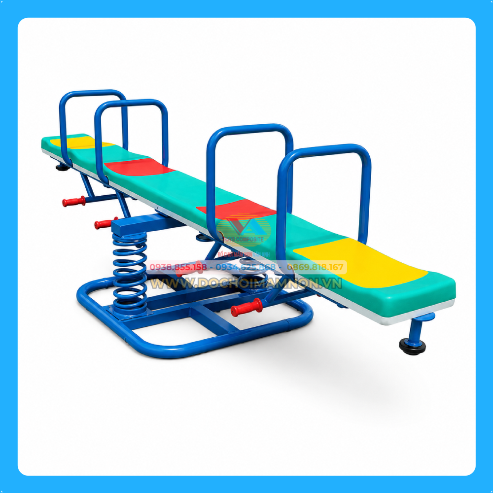 Bập bênh lò xo 4 chỗ_BB 019 – ảnh 2