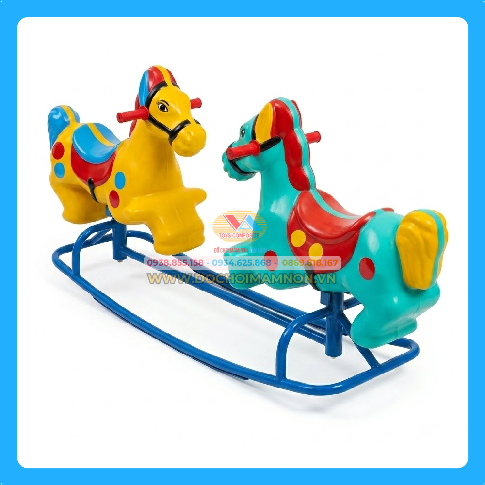 Bập bênh đôi con ngựa_BB 012 – ảnh 2