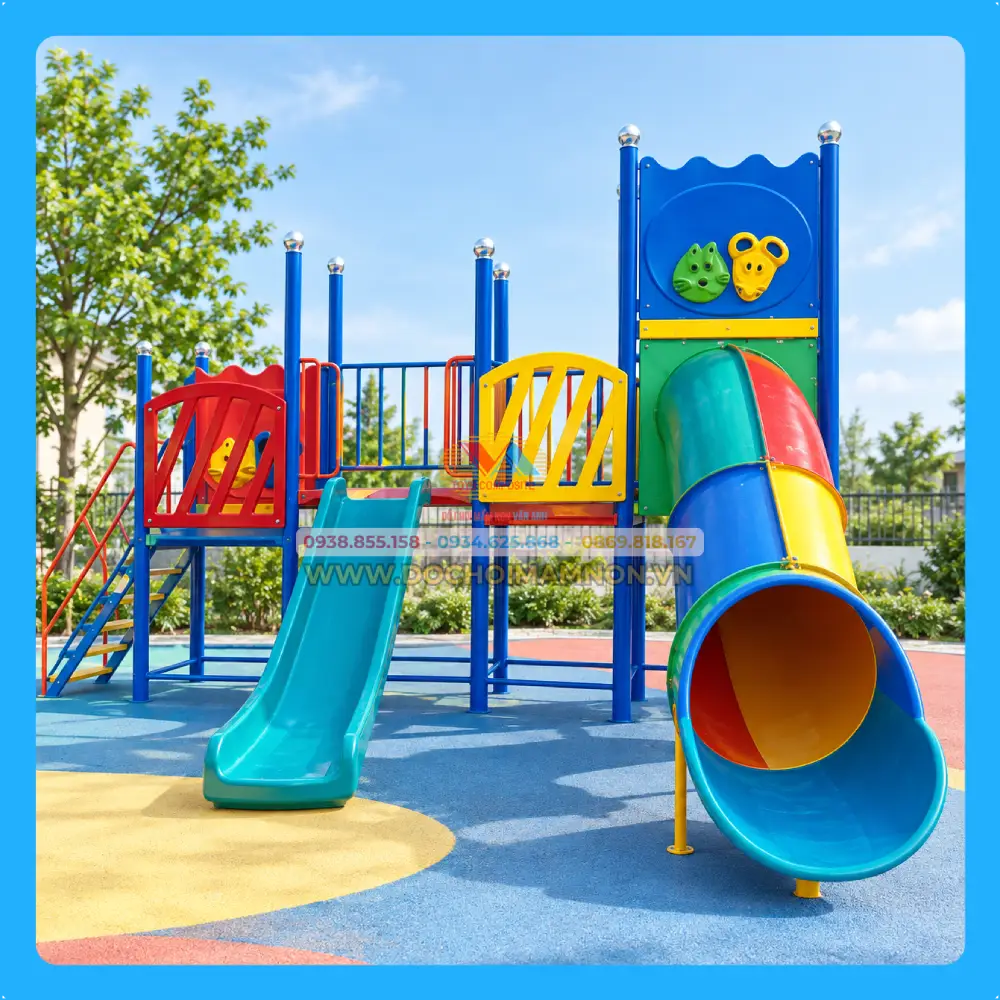 Cầu trượt ống 4 sàn_CT 018 – ảnh 2