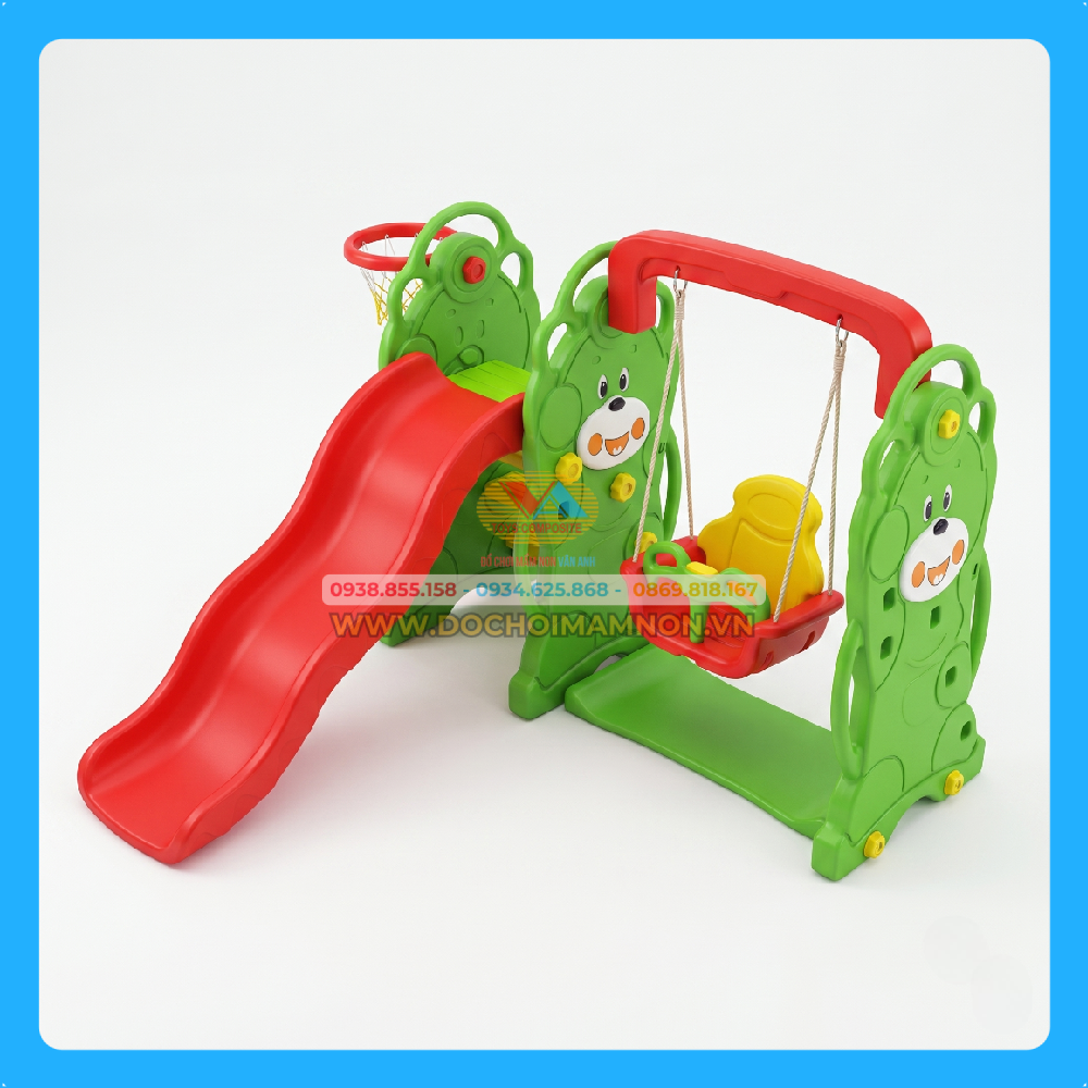Cầu trượt bóng rổ hình voi_CTN 003 – ảnh 2