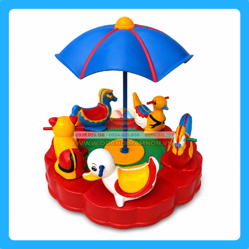 Đu quay mâm 5 con thú_DQ 012 – ảnh 2