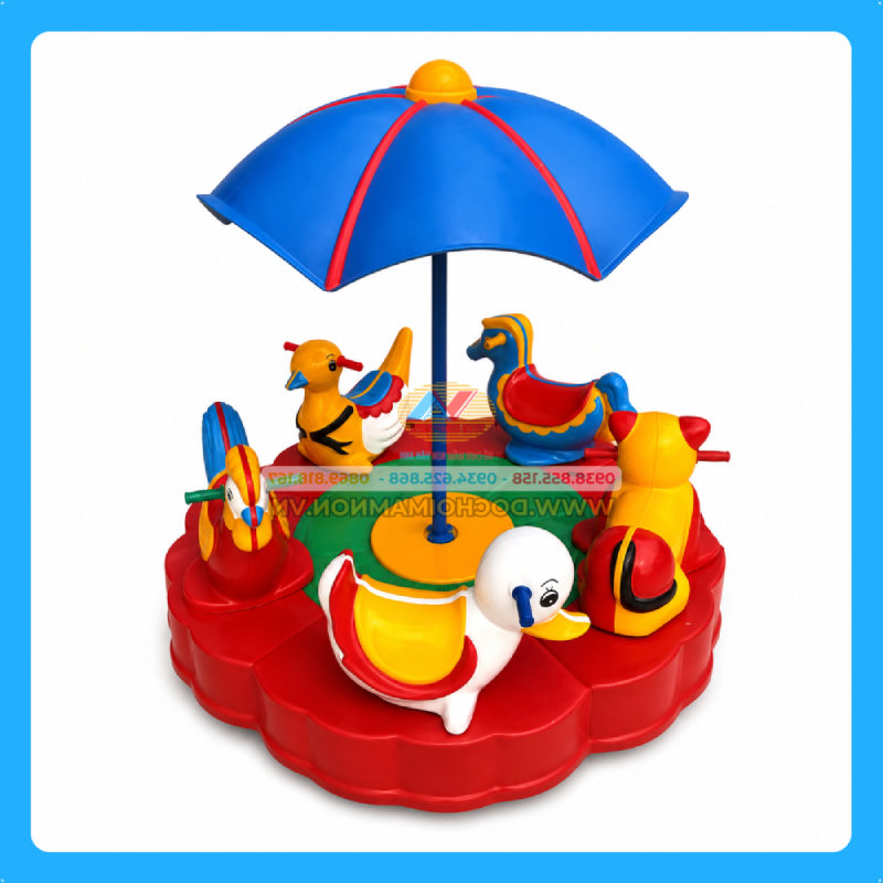 Đu quay mâm 5 con thú_DQ 012 – ảnh 1