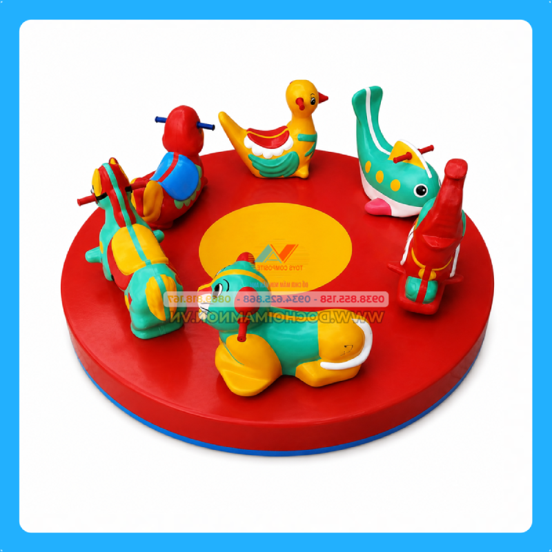 Đu quay mâm 6 con vịt_DQ 018 – ảnh 2