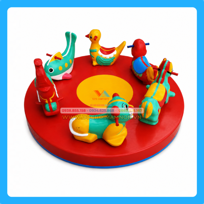 Đu quay mâm 6 con vịt_DQ 018 – ảnh 1