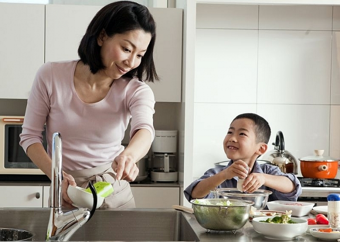 Bài tập những việc làm các bé có thể thực hiện cùng gia đình
