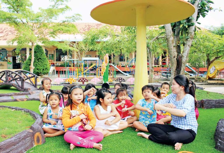 Thiết bị mầm non cho nhà trẻ giá rẻ