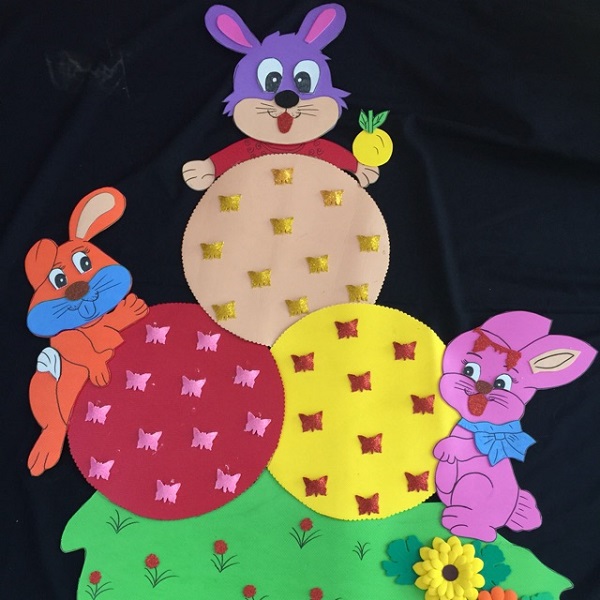 Một số Thiết bị trường mầm non cô giáo tự làm