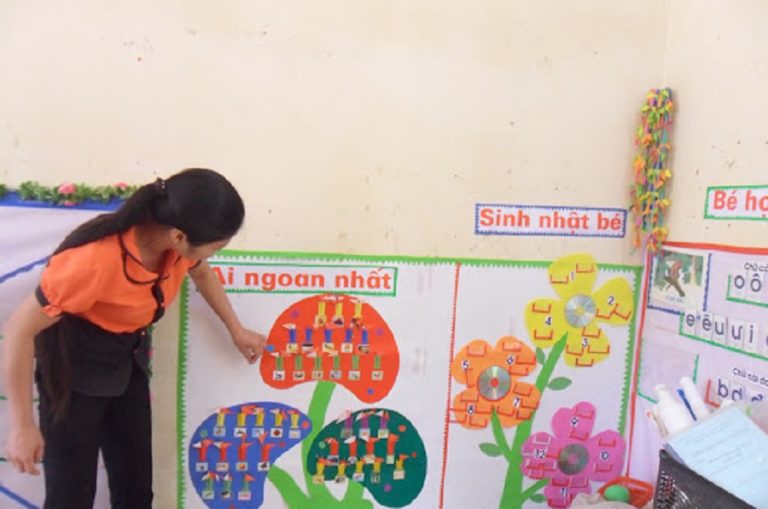 Thi tài tự làm thiết bị mầm non handmade