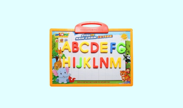 Bảng chữ cái dành cho bé học chữ cái mầm non