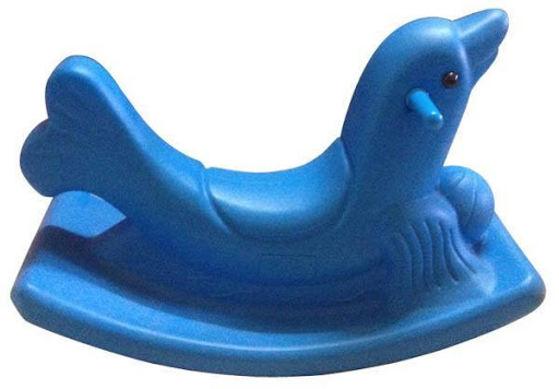 Bập bênh 2 màu con cá heo hàng nhập khẩu