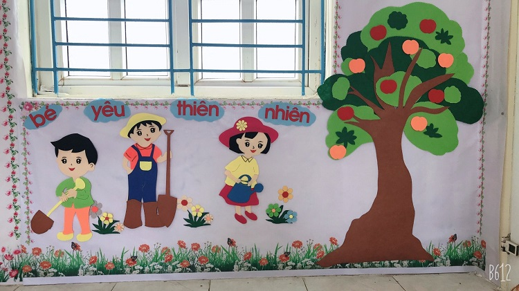Những đồ dùng trang trí mầm non