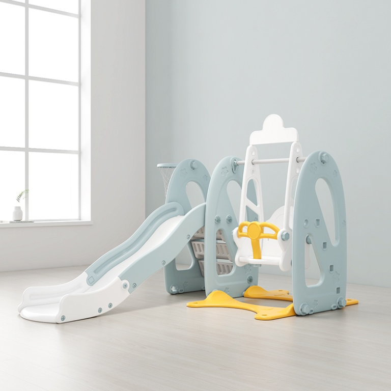 Cầu trượt bóng rổ mini tiện dụng dành cho gia đình