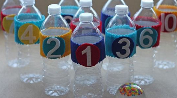 Đồ chơi mầm non làm từ phế liệu tập lối sống xanh dành cho bé