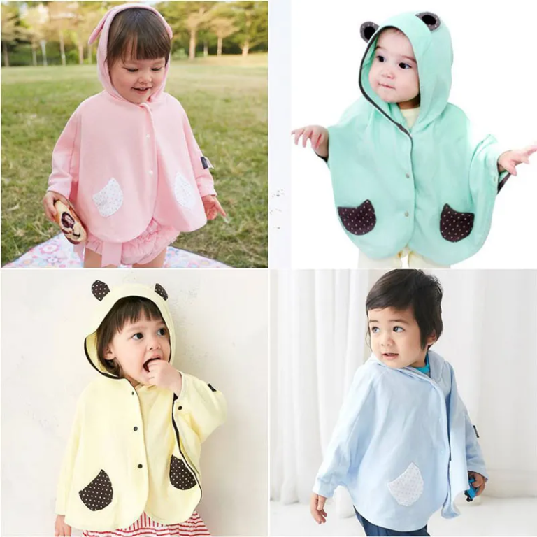 Cách chọn áo khoát cho bé thường xuyên di chuyển