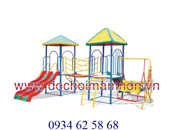 Bộ liên hoàn 2 sàn, xích đu_CT 055