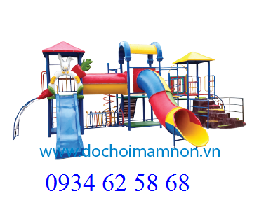 Bộ cầu trượt ống mặt nạ thỏ_CT 097