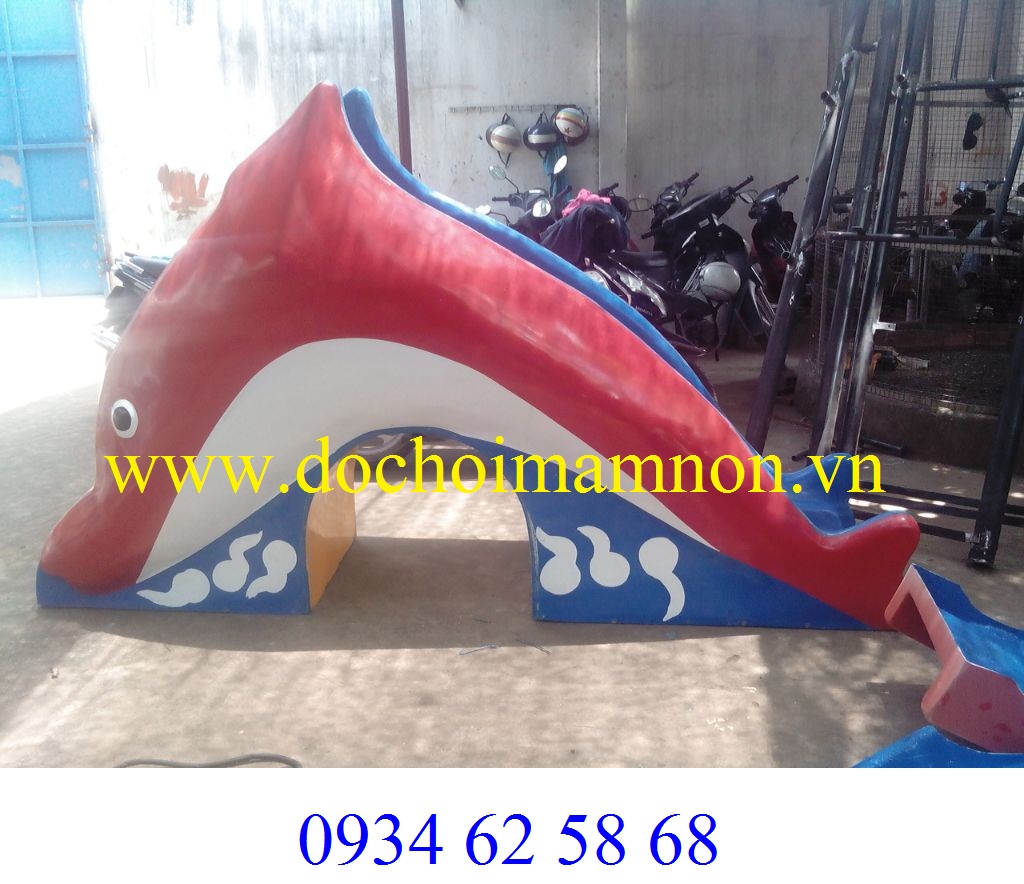 Cầu Trượt Cá Heo_CT 104