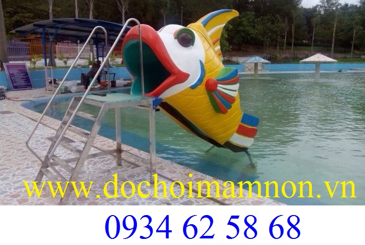 Cầu trượt hồ boi cá chép_CT 110