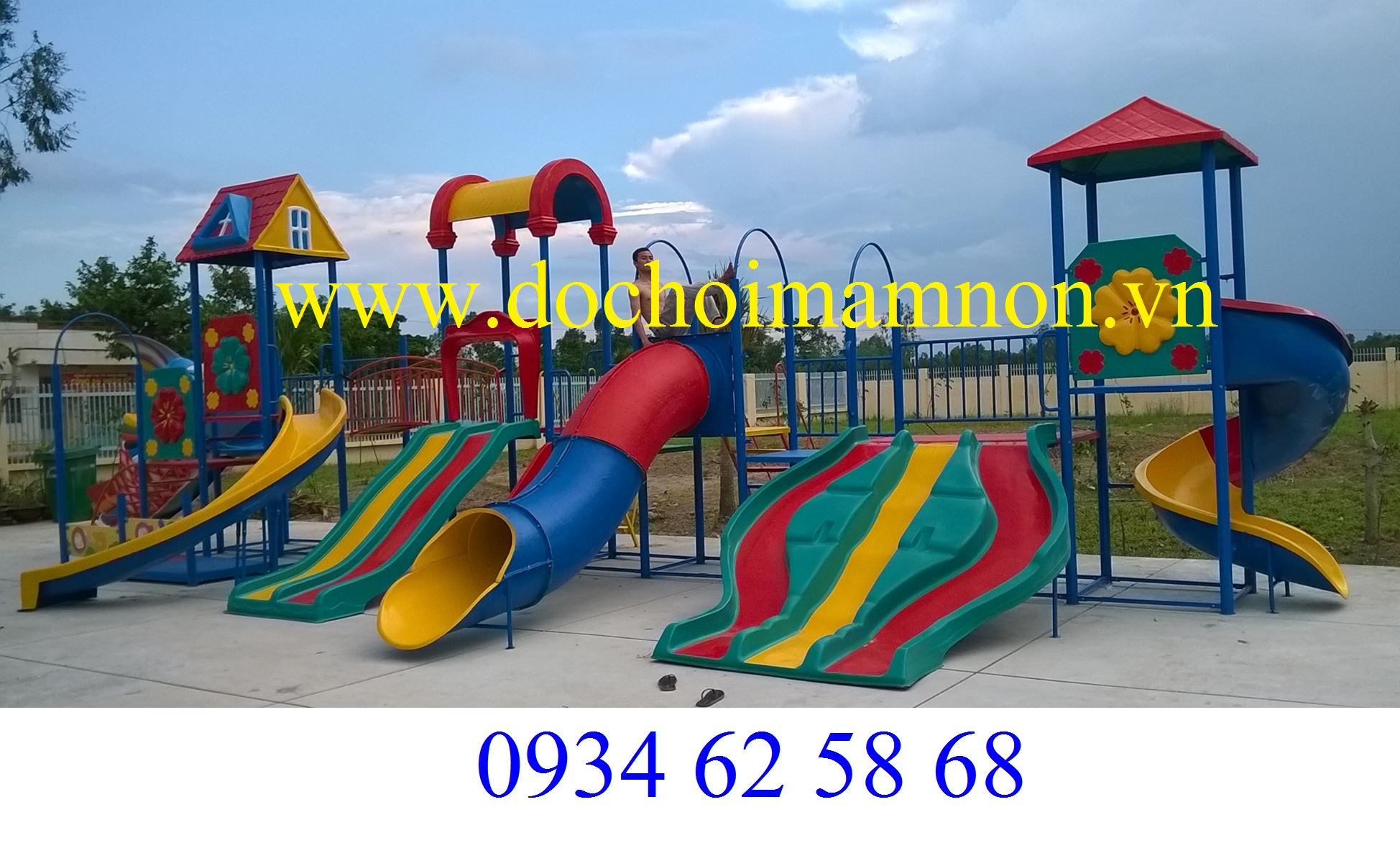 Bộ liên hoàn cầu trượt cho bé_CT 127