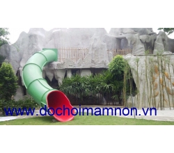 Cầu trượt ống