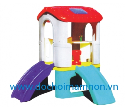 Hầm chui cầu trượt giá rẻ cho bé