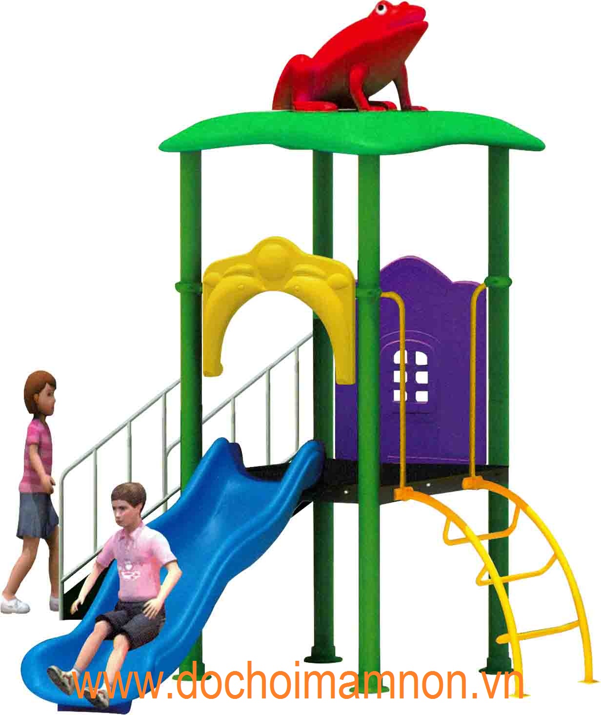 Nhà chòi 1 khối mái ếch_CTN 030