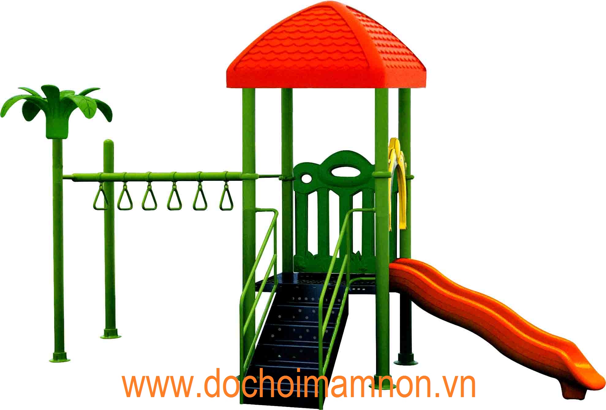 Nhà Chơi 1 Khối Xà Đu_CTN 034