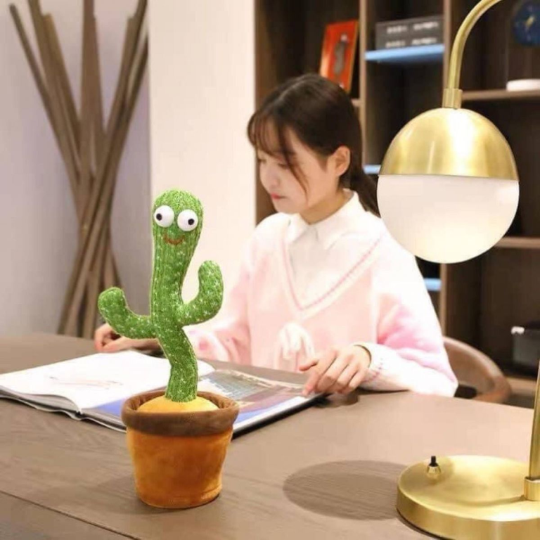 Cây xương rồng đồ chơi biết nói