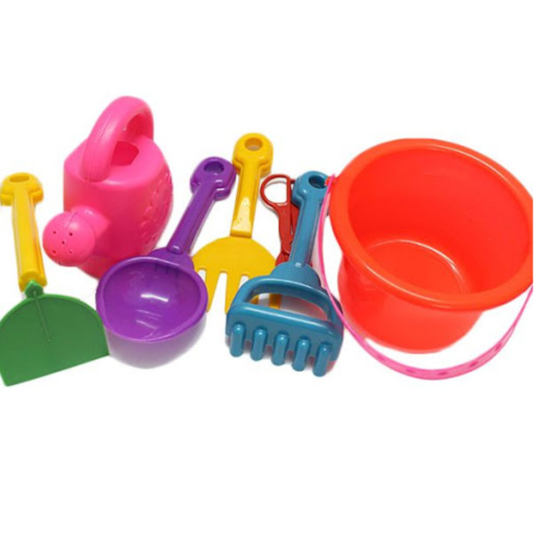 Bộ đồ chơi làm vườn: Xẻng, bình tưới nước để chăm sóc cây