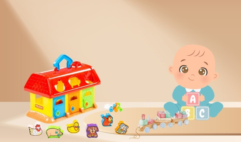 Đồ chơi xếp hình khối cho bé