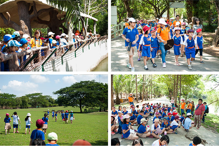 Mô hình du lịch team building cho bé tuổi mầm non