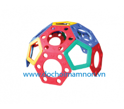 Đồ chơi thang leo hình bán cầu cho trẻ mầm non