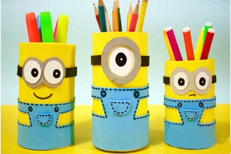 Tái chế phế liệu thành những món đồ chơi nhỏ xinh cho bé