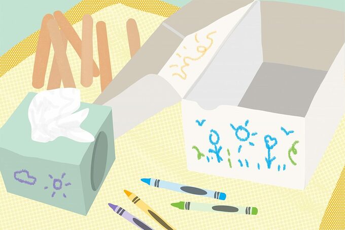 Cách biến đồ gia dụng thành đồ chơi mầm non