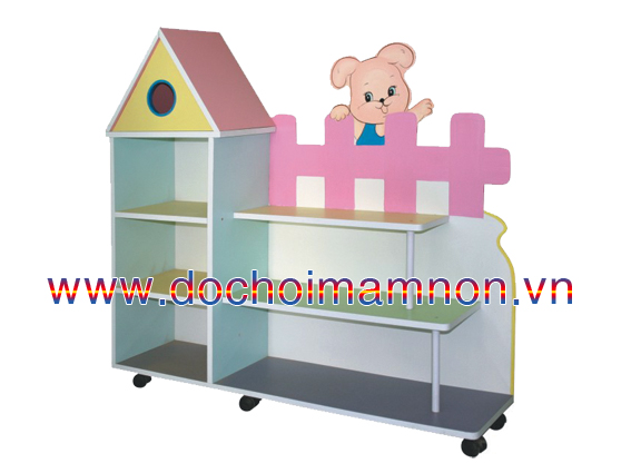 Kệ Lớp Học Ngôi Nhà_KG 013