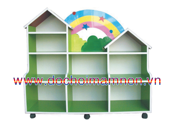 Kệ Lớp Học Cầu Vồng_KG 022