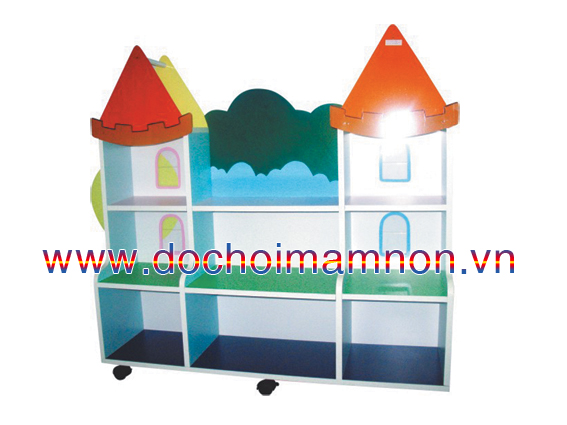 Kệ Lớp Học Hình Lâu Đàii_KG 026