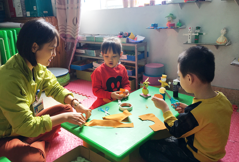 Không gian vui chơi trong nhà tiện ích không thể thiếu cho lớp mầm non